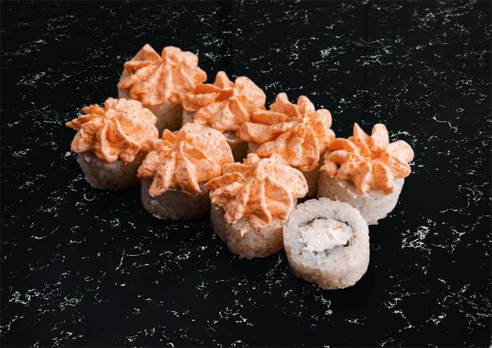 Ролл Лава с креветкой