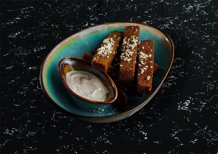 Гренки чесночные